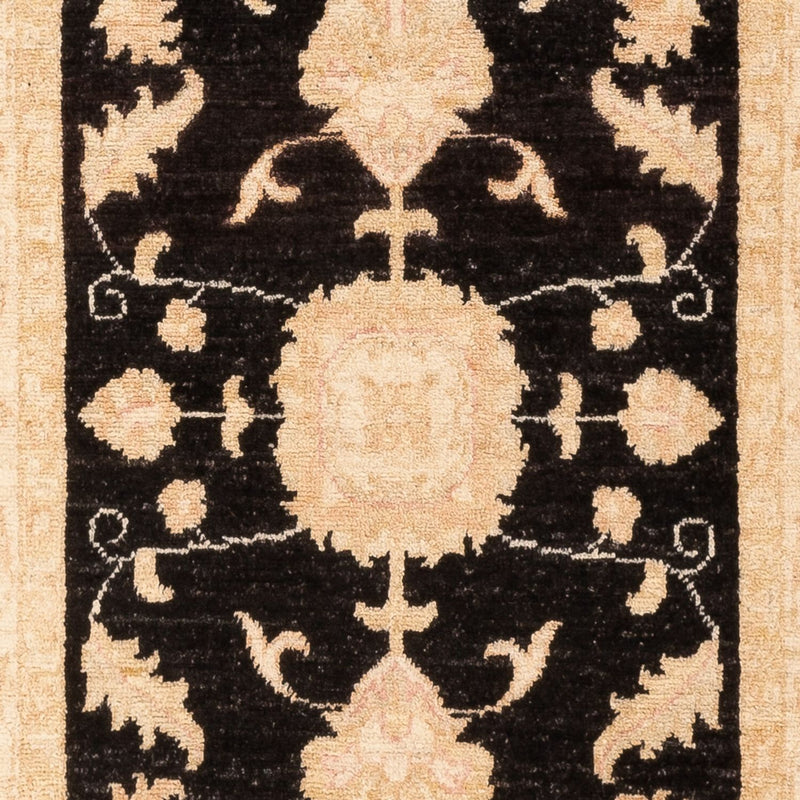 Løber Ziegler Carpet - 211 x 78 cm - sort