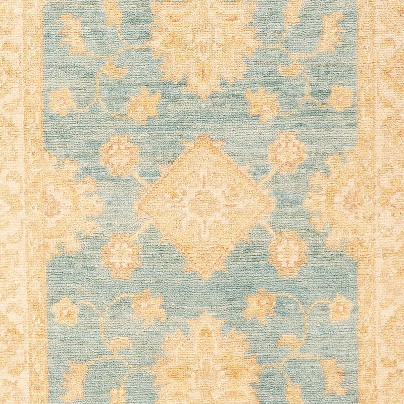 Løber Ziegler Carpet - 209 x 61 cm - turkis