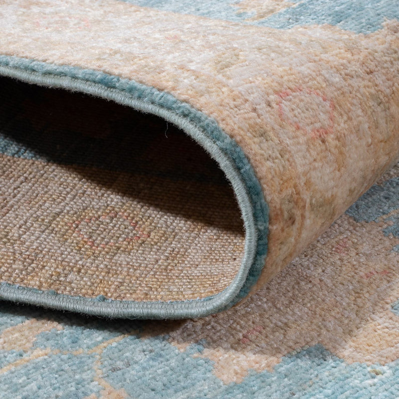 Løber Ziegler Carpet - 209 x 61 cm - turkis