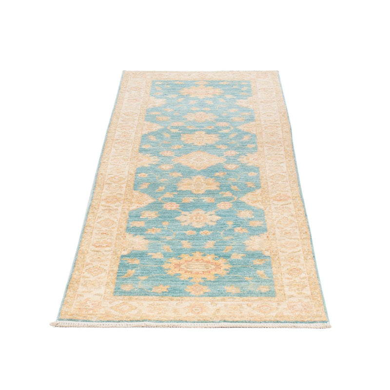 Løber Ziegler Carpet - 209 x 61 cm - turkis