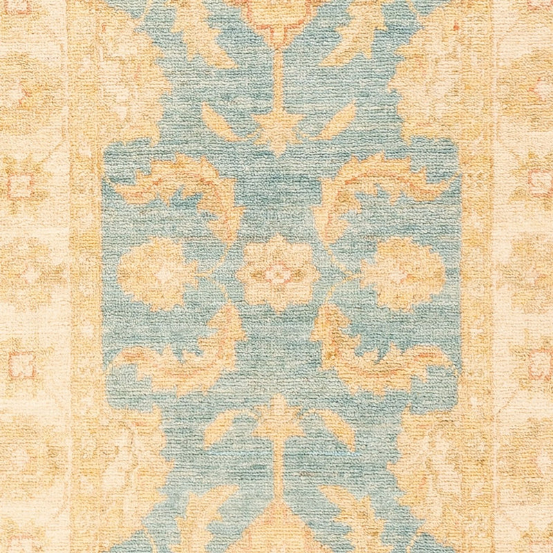 Løber Ziegler Carpet - 208 x 61 cm - turkis