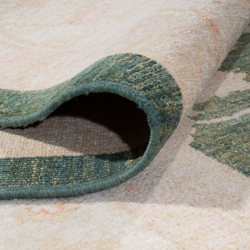 Ziegler Carpet - 404 x 307 cm - olivengrøn