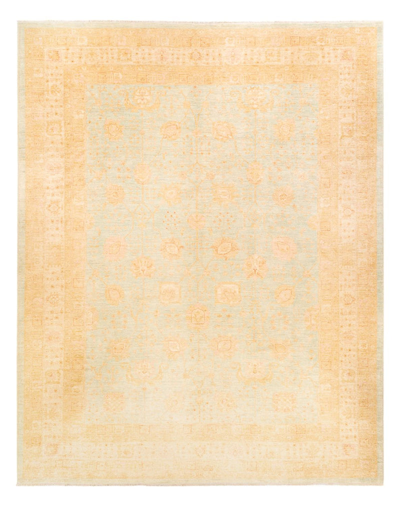 Ziegler Carpet - 394 x 309 cm - lyseblå