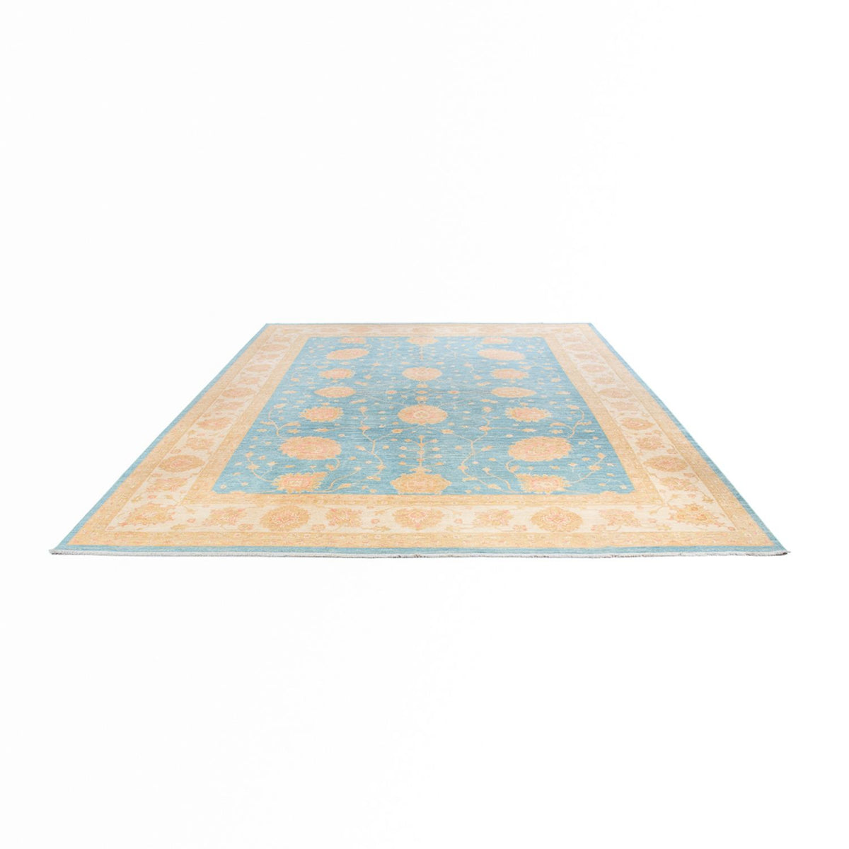 Ziegler Carpet - 391 x 295 cm - blå