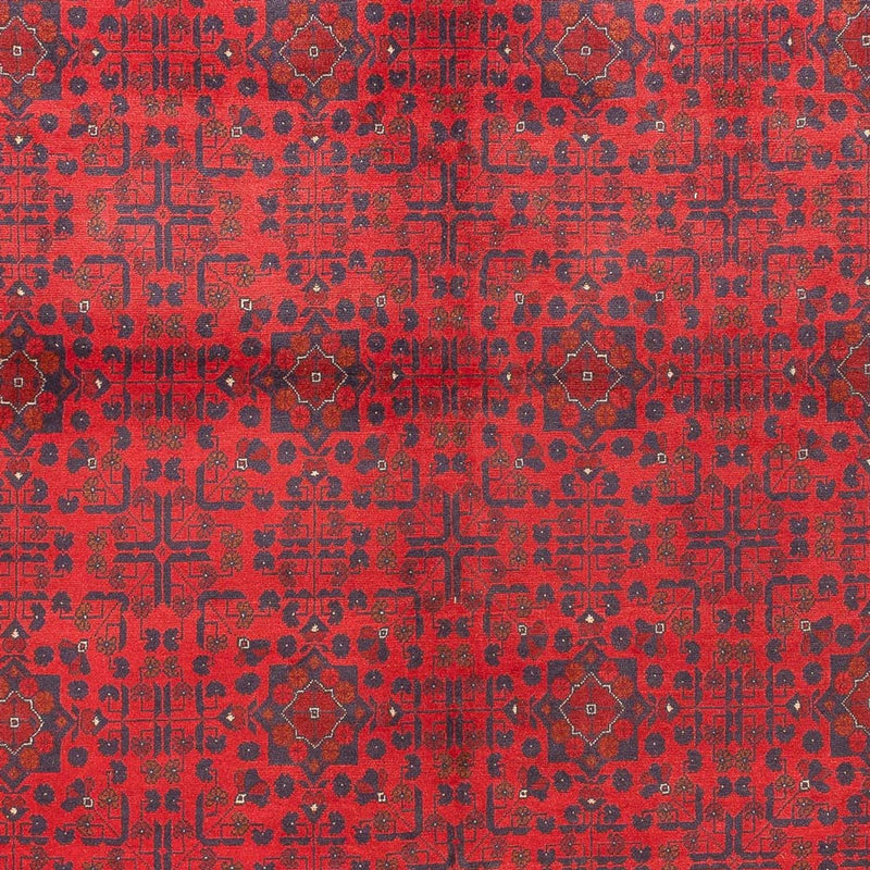 Afghansk tæppe - Kunduz - 397 x 313 cm - rød