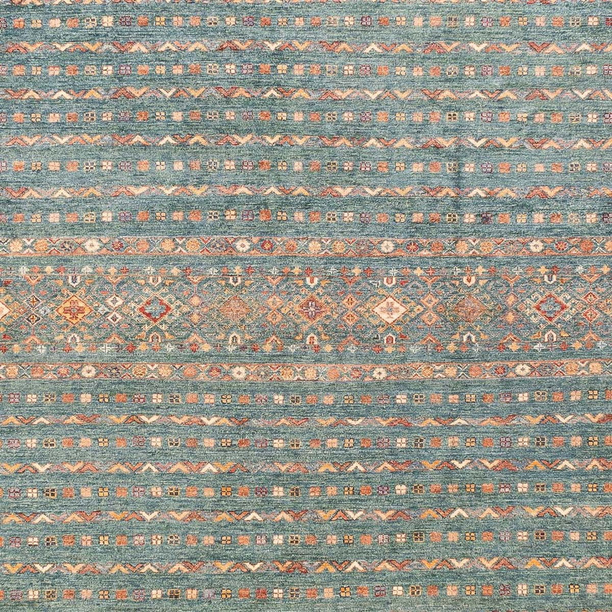Ziegler Carpet - Shal - 389 x 296 cm - benzinblå
