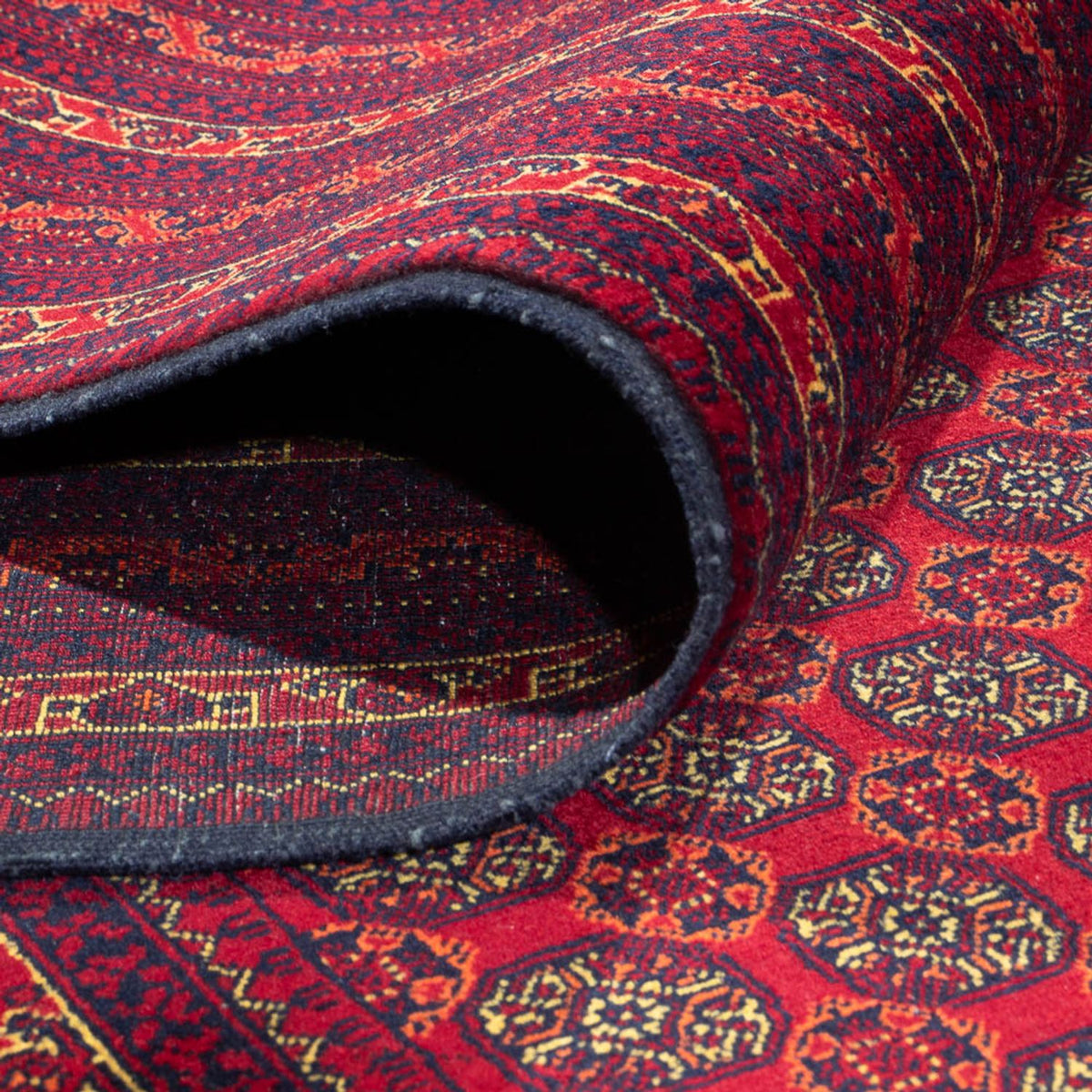Afghansk tæppe - Royal - 389 x 295 cm - rust