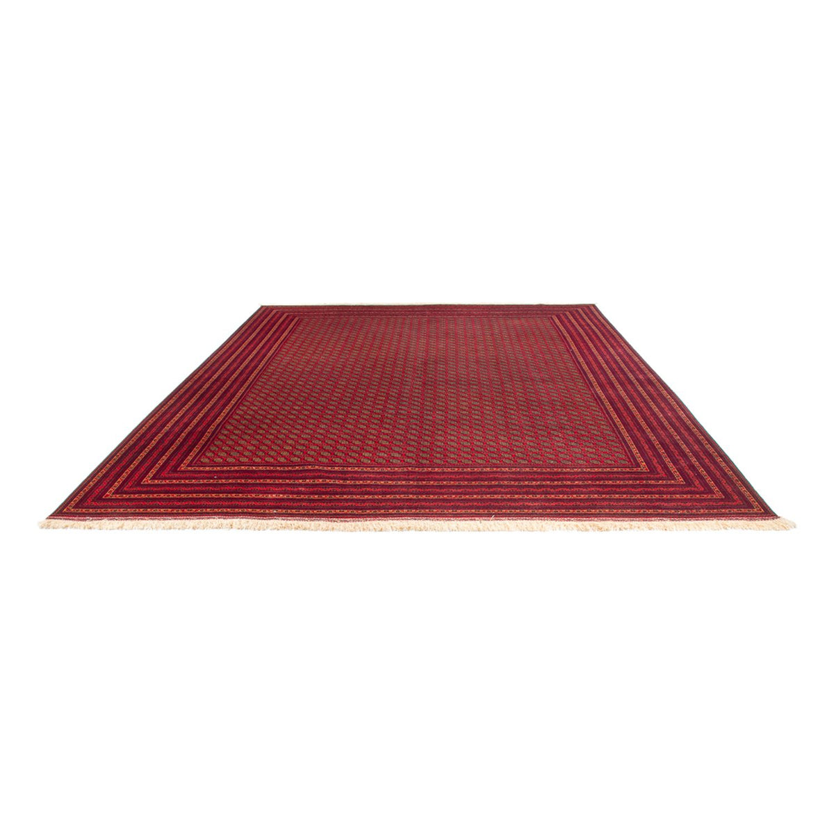 Afghansk tæppe - Royal - 389 x 295 cm - rust