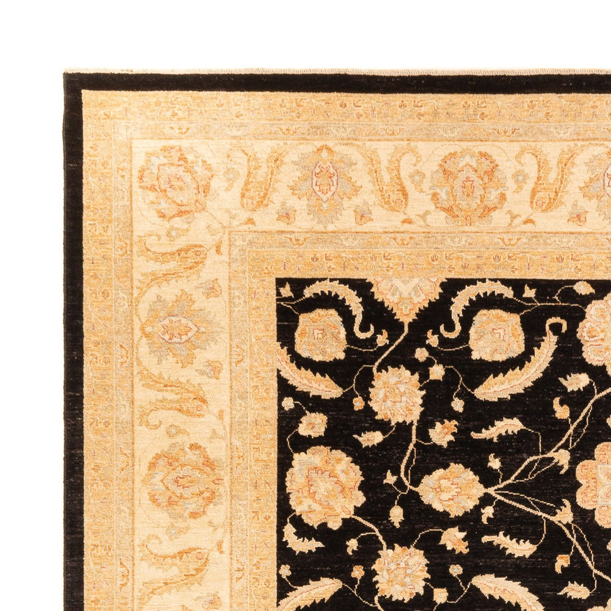 Ziegler Carpet - 392 x 299 cm - sort