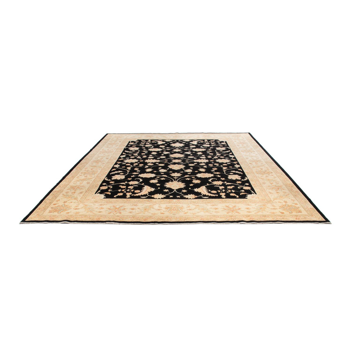 Ziegler Carpet - 392 x 304 cm - sort