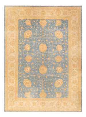 Ziegler Carpet - 369 x 273 cm - havblå