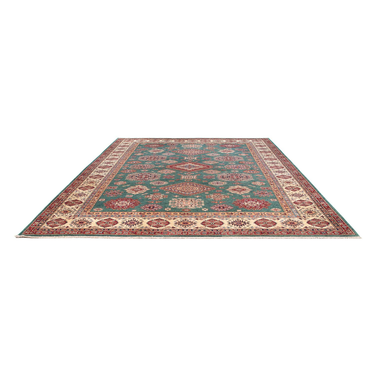 Ziegler Carpet - Kazak - 366 x 276 cm - mintgrøn