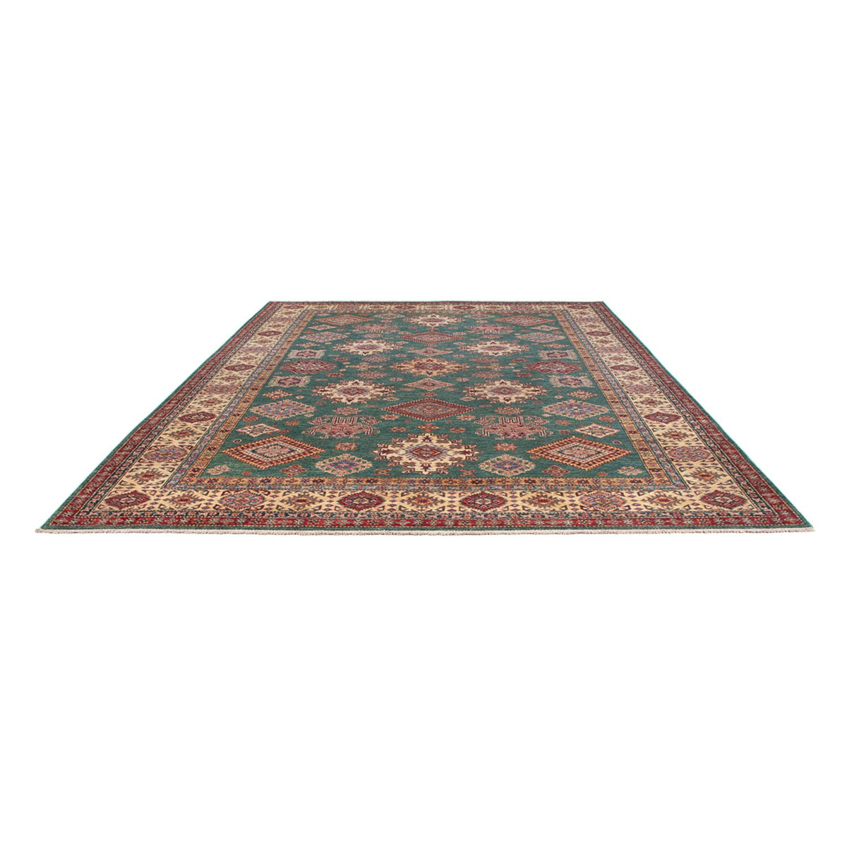 Ziegler Carpet - Kazak - 363 x 267 cm - mintgrøn