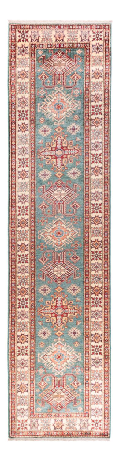 Løber Ziegler Carpet - Kazak - 326 x 80 cm - turkis