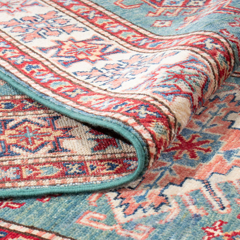 Løber Ziegler Carpet - Kazak - 326 x 80 cm - turkis