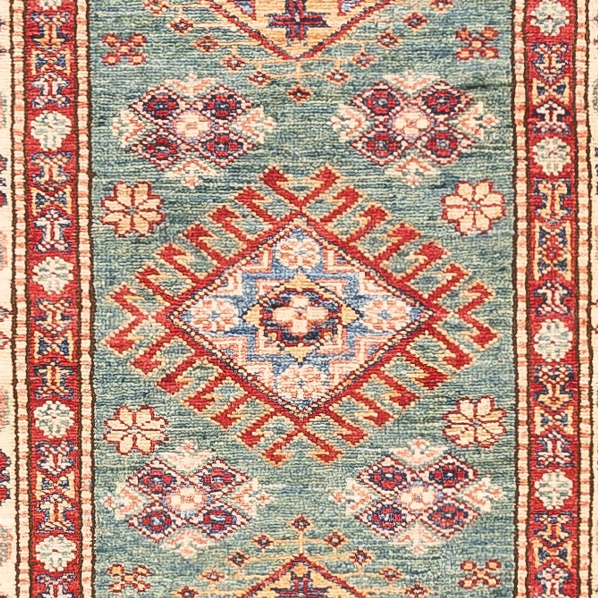 Løber Ziegler Carpet - Kazak - 294 x 84 cm - turkis