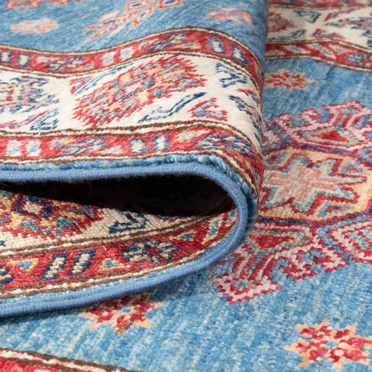 Løber Ziegler Carpet - Kazak - 299 x 85 cm - blå