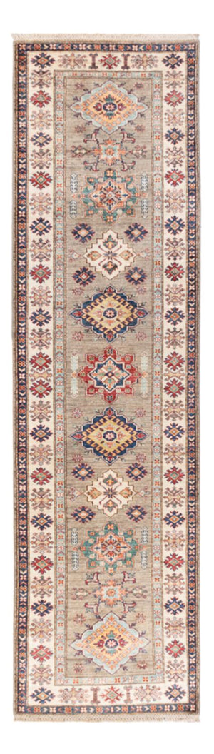 Løber Ziegler Carpet - Kazak - 305 x 83 cm - lysegrå