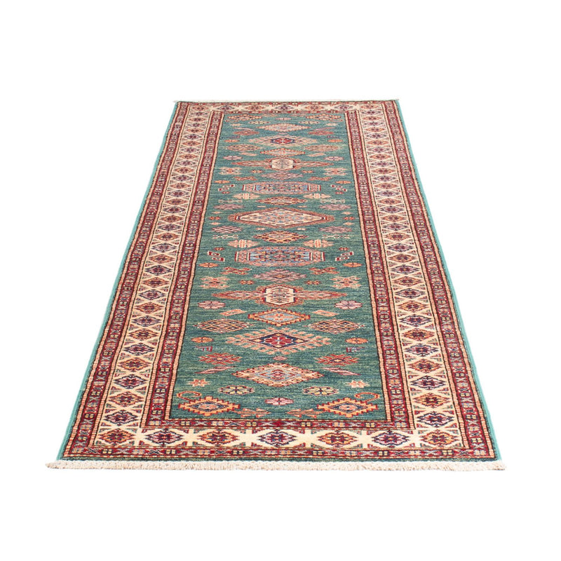 Løber Ziegler Carpet - Kazak - 302 x 83 cm - turkis