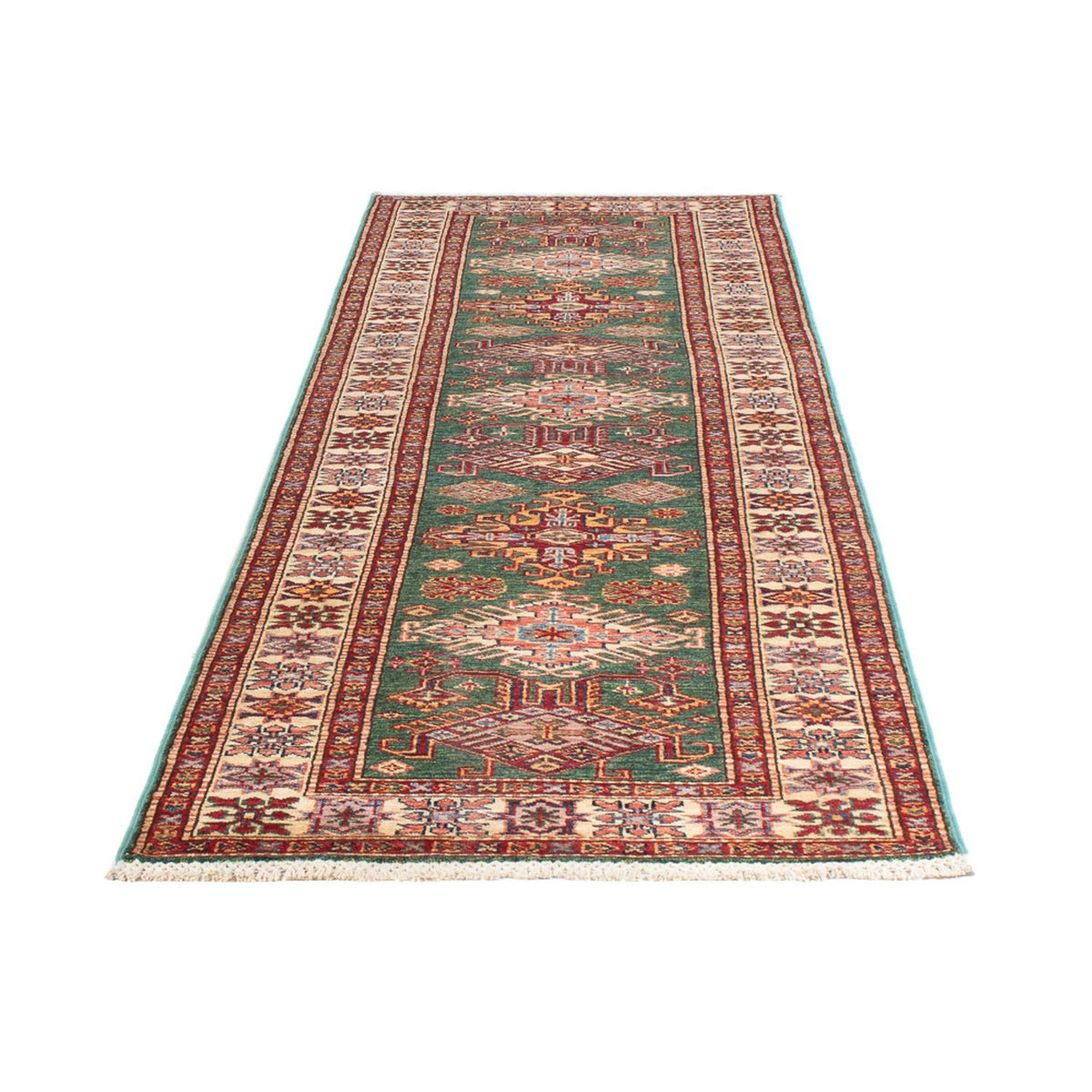 Løber Ziegler Carpet - Kazak - 297 x 80 cm - grøn