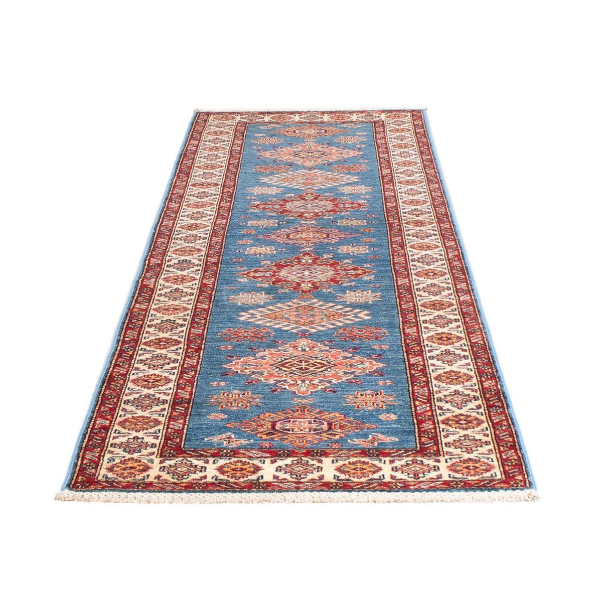 Løber Ziegler Carpet - Kazak - 305 x 79 cm - blå