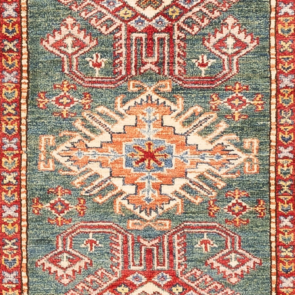 Løber Ziegler Carpet - Kazak - 298 x 81 cm - grøn