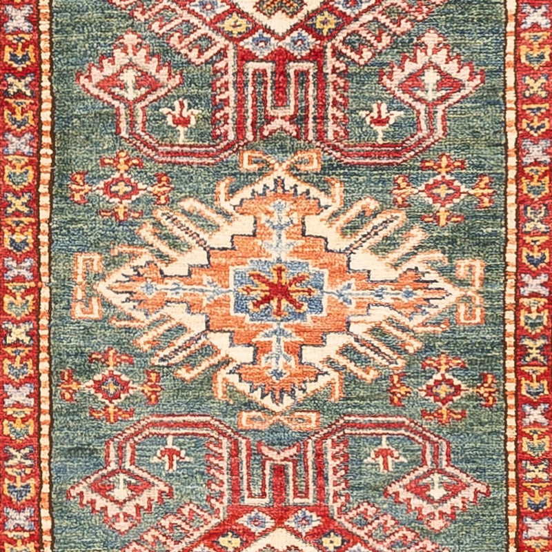 Løber Ziegler Carpet - Kazak - 298 x 81 cm - grøn