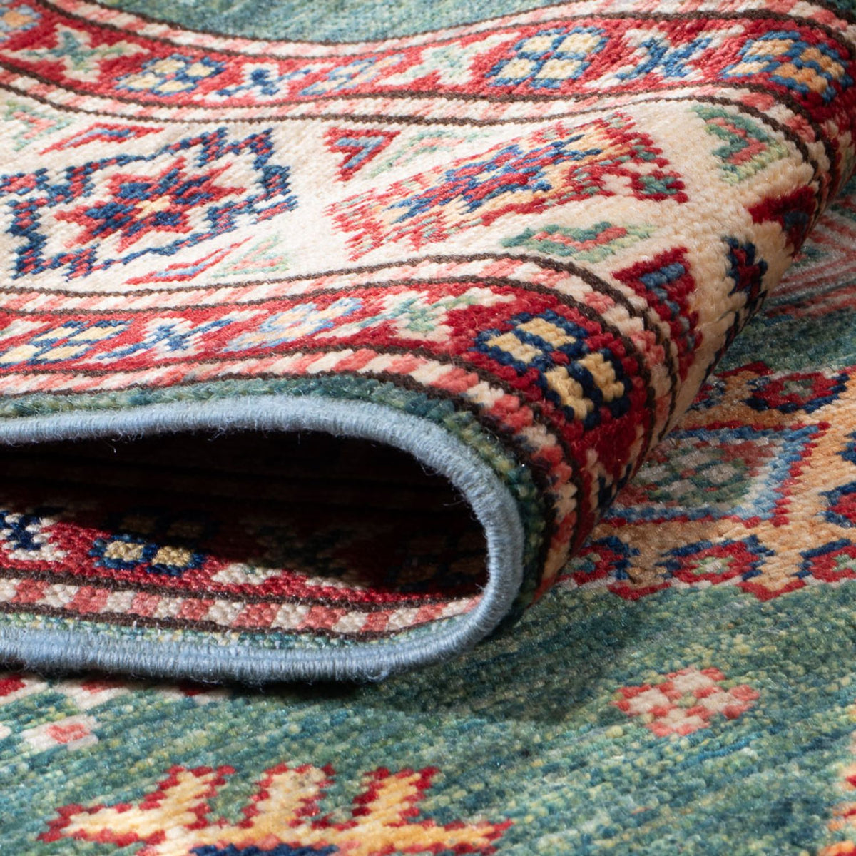 Løber Ziegler Carpet - Kazak - 302 x 78 cm - grøn
