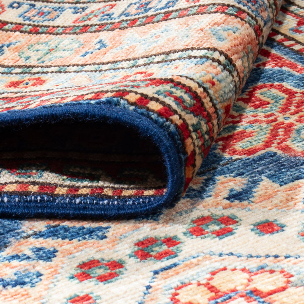 Løber Ziegler Carpet - Kazak - 304 x 80 cm - mørkeblå