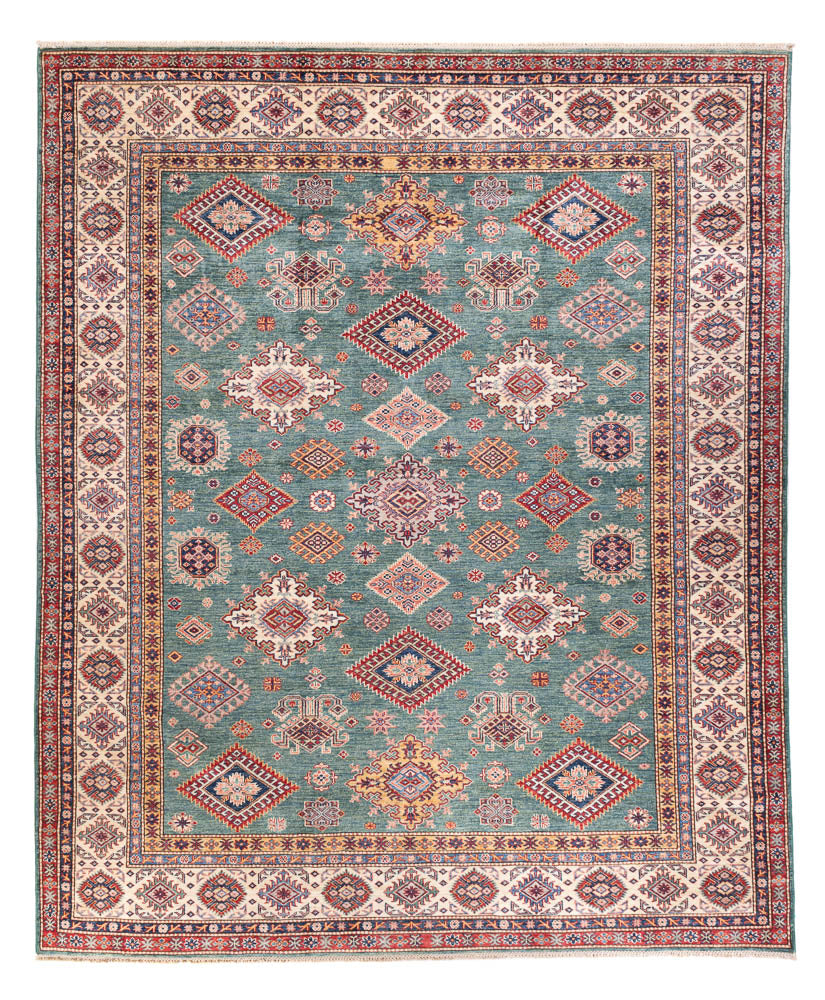 Ziegler Carpet - Kazak - 304 x 245 cm - lysegrøn