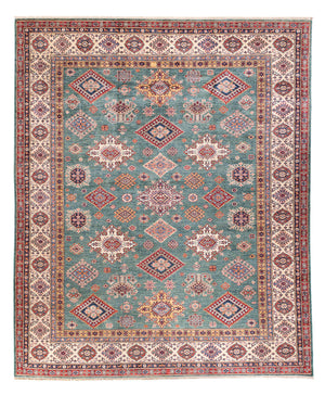Ziegler Carpet - Kazak - 304 x 245 cm - lysegrøn