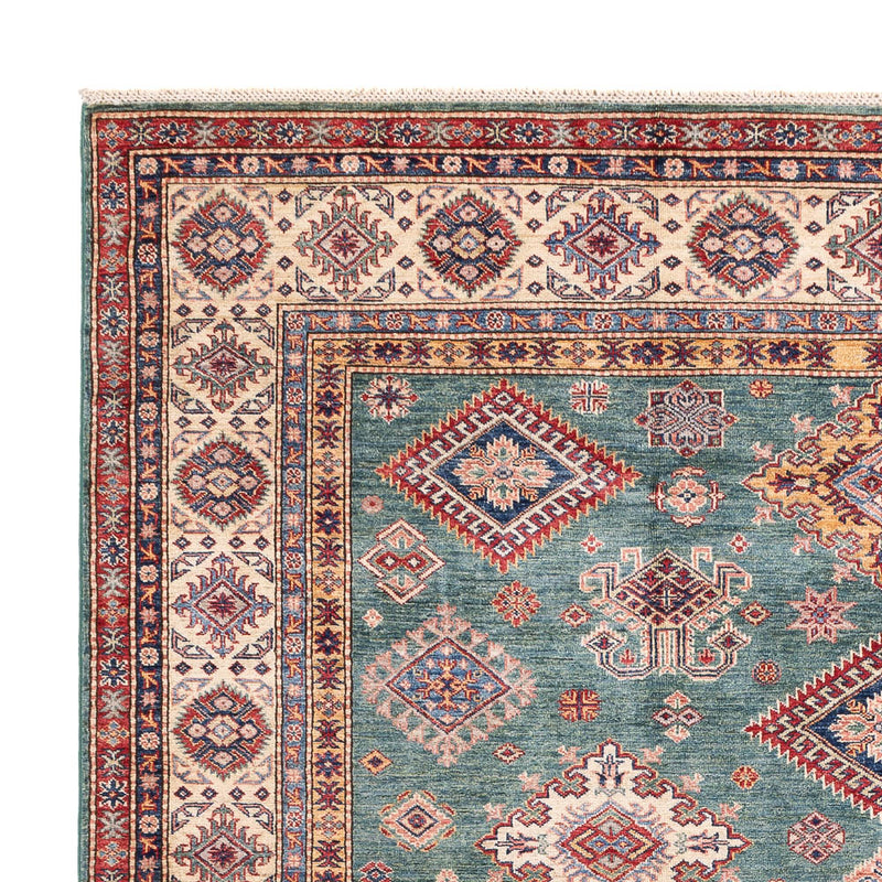 Ziegler Carpet - Kazak - 304 x 245 cm - lysegrøn