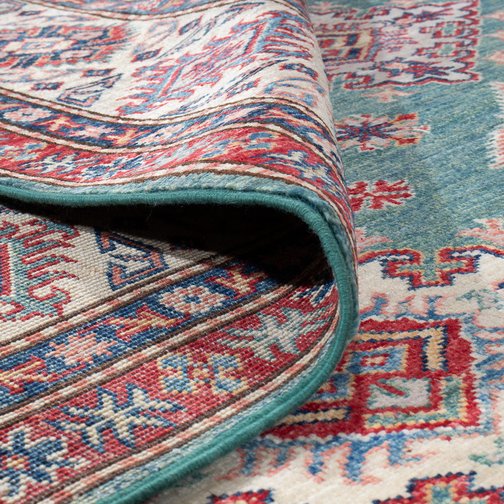 Ziegler Carpet - Kazak - 304 x 245 cm - lysegrøn