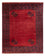 Afghansk tæppe - Kunduz - 313 x 259 cm - rød