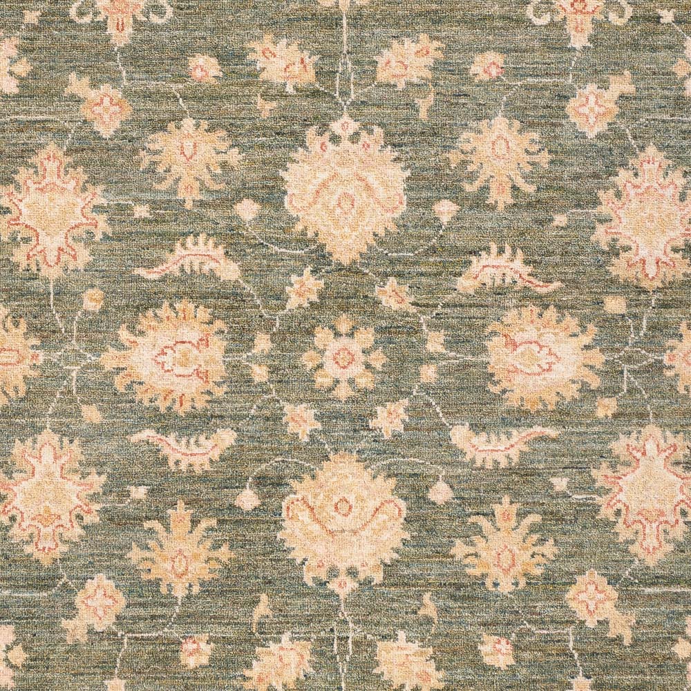 Ziegler Carpet - 202 x 155 cm - olivengrøn