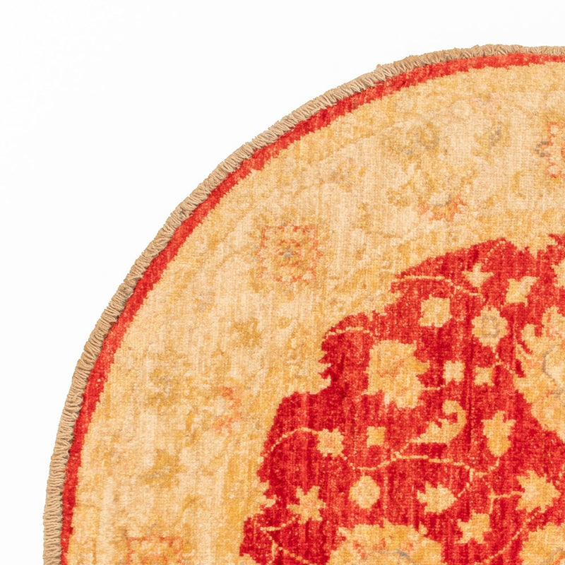 Ziegler Carpet rundt  - 96 x 99 cm - rød