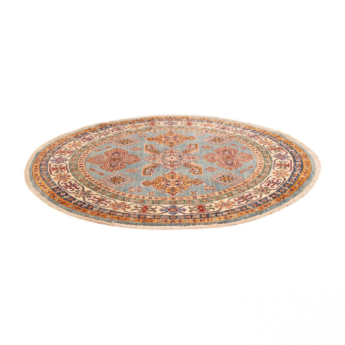 Ziegler Carpet - Kazak rundt - 148 x 147 cm - blå