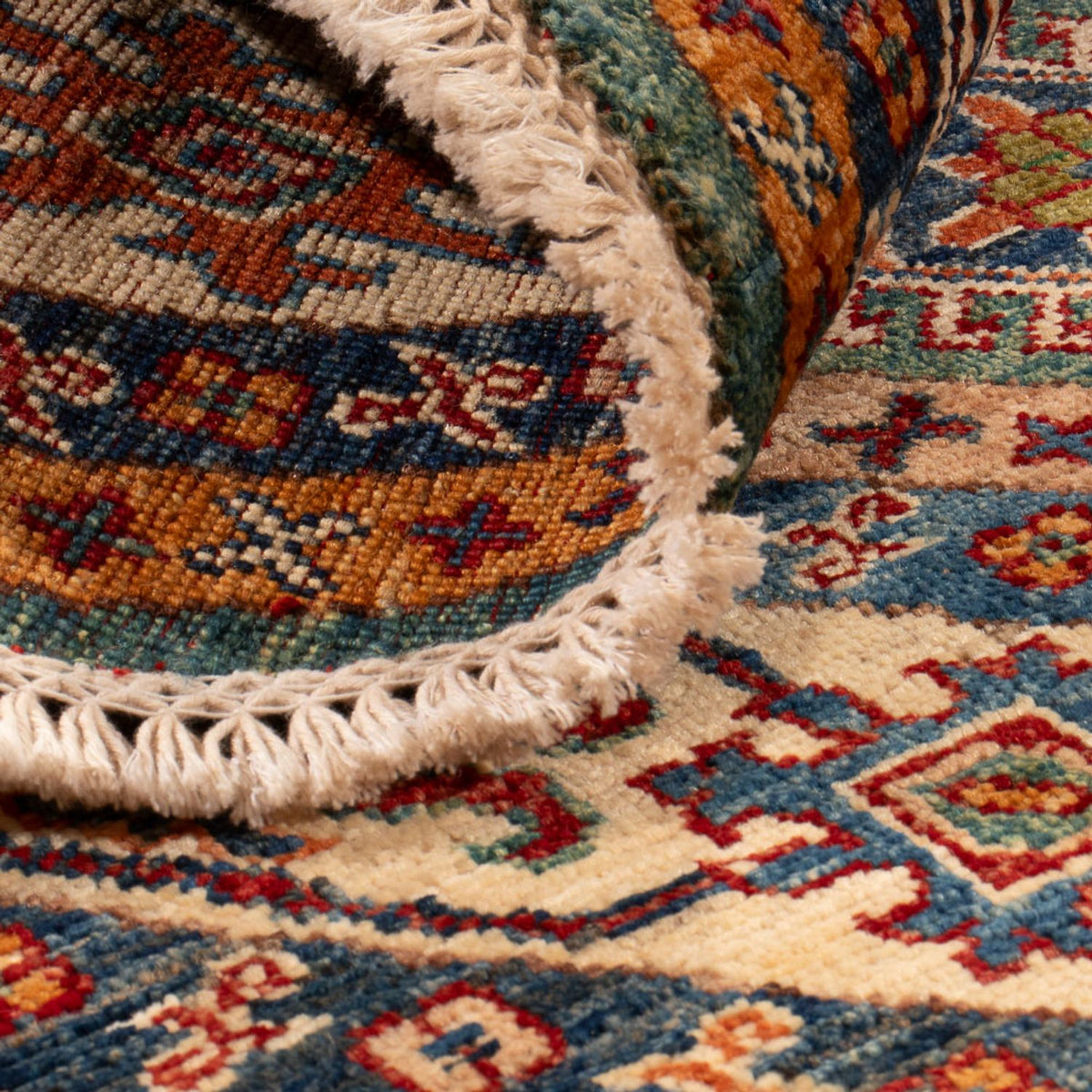 Ziegler Carpet - Kazak rundt - 151 x 147 cm - grøn