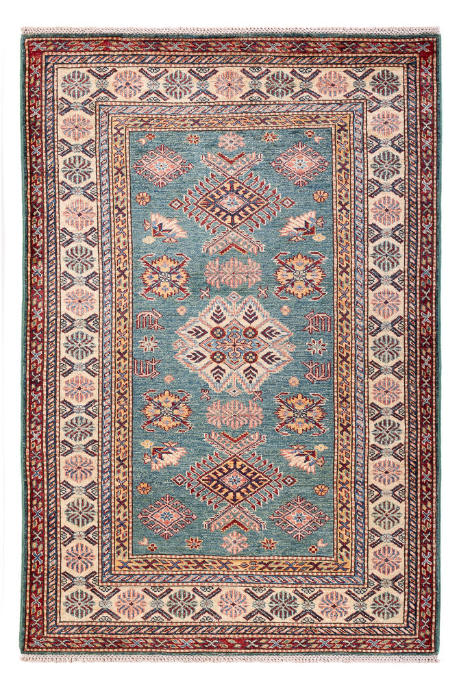 Ziegler Carpet - Kazak - Royal - 183 x 121 cm - havgrønt