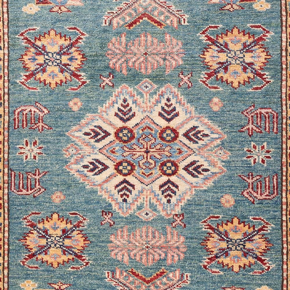 Ziegler Carpet - Kazak - Royal - 183 x 121 cm - havgrønt