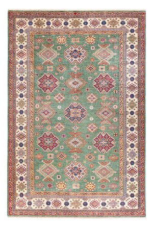 Ziegler Carpet - Kazak - 296 x 201 cm - lysegrøn