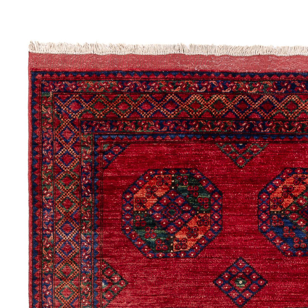 Afghansk tæppe - Kunduz - 310 x 206 cm - rød
