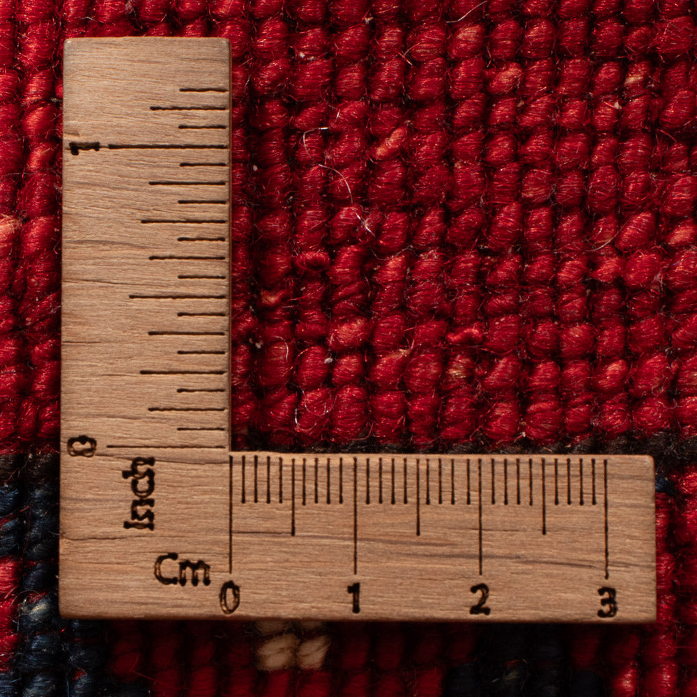 Løber Afghansk tæppe - Kunduz - 291 x 87 cm - rød