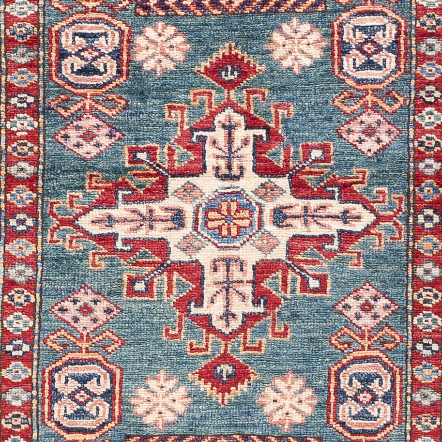 Løber Ziegler Carpet - Kazak - 253 x 78 cm - mørkeblå