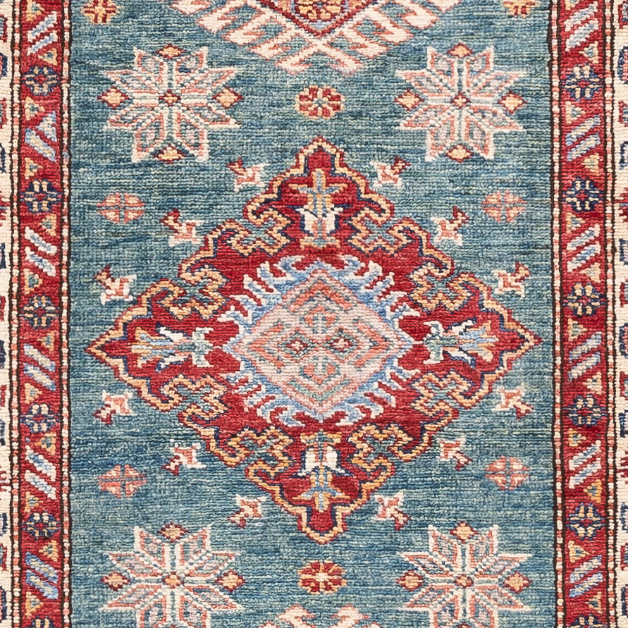Løber Ziegler Carpet - Kazak - 247 x 75 cm - mørkeblå