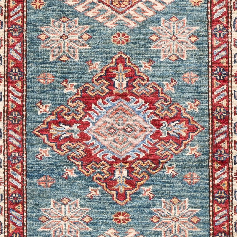 Løber Ziegler Carpet - Kazak - 247 x 75 cm - mørkeblå