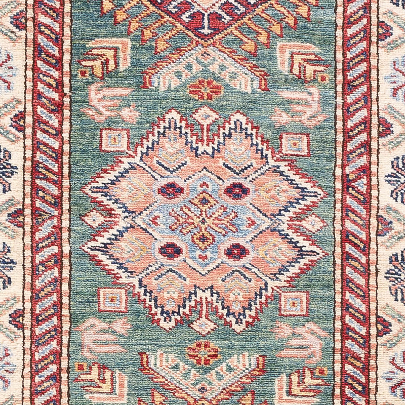 Løber Ziegler Carpet - Kazak - 248 x 73 cm - mørkegrøn