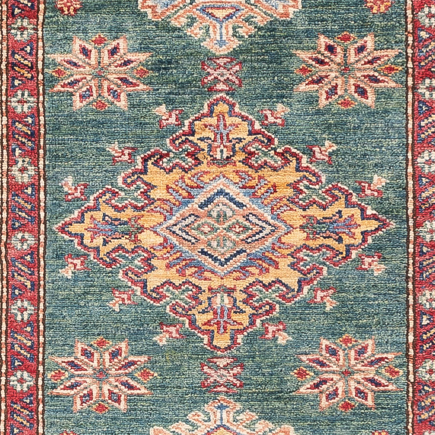 Løber Ziegler Carpet - Kazak - 242 x 78 cm - grøn