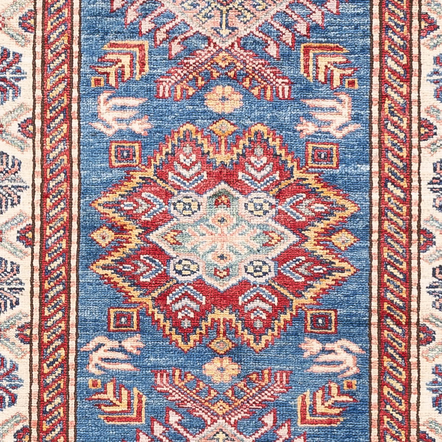 Løber Ziegler Carpet - Kazak - 246 x 75 cm - blå
