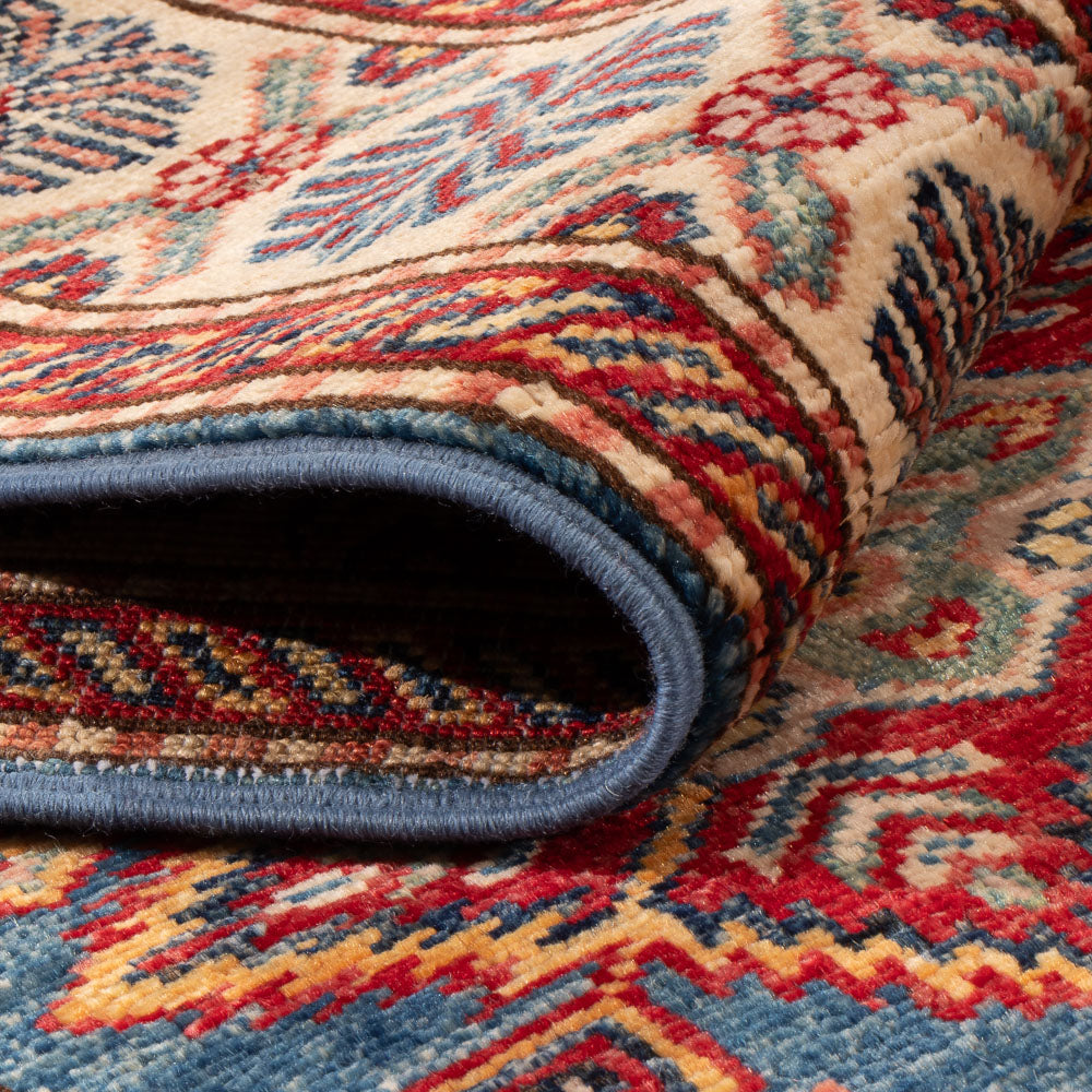 Løber Ziegler Carpet - Kazak - 246 x 75 cm - blå